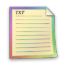 TXT File Icon 64x64 png